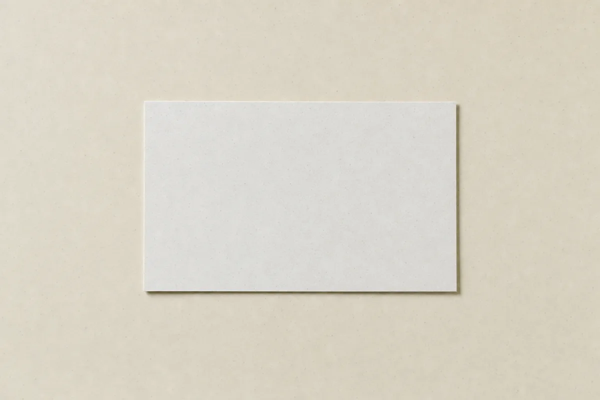 Blank Favini Crush business card, flat