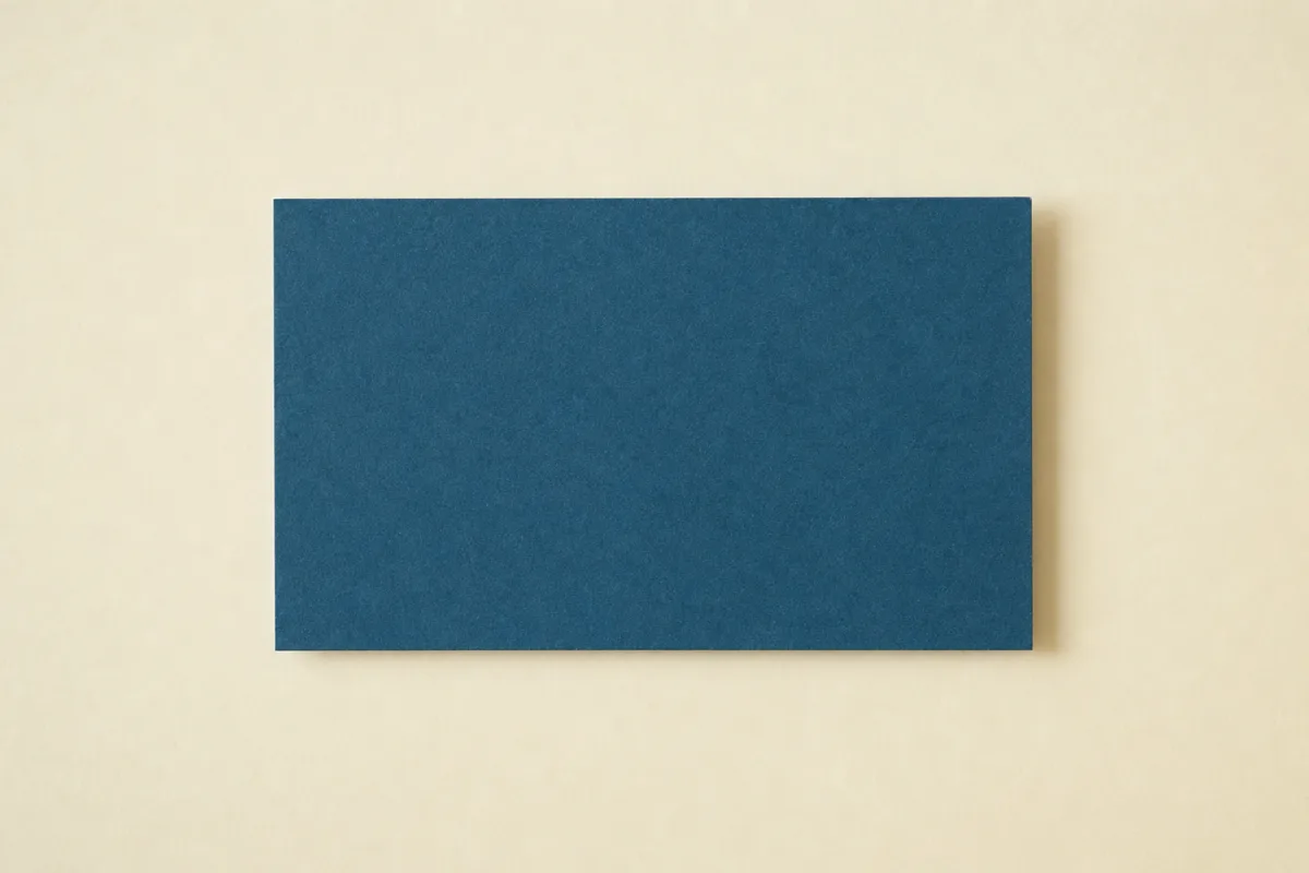 Blank Keaykolour and Pop'Set business card, flat