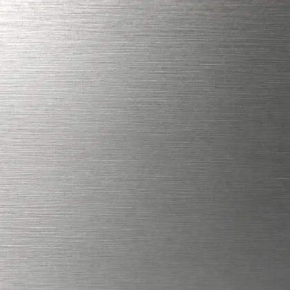Close-up of the Stainless steel metal cards surface texture