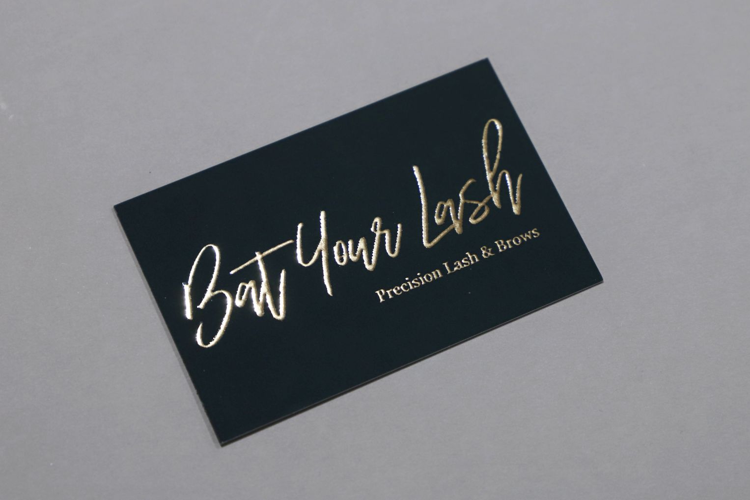 Gold Foil Business Cards