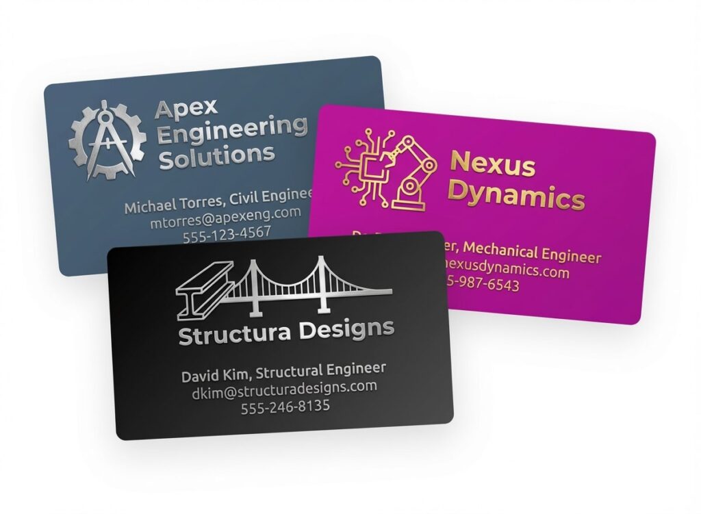 Engineering business cards