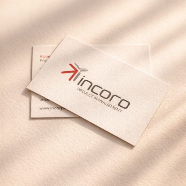 Recycled Business Cards - Incord Project Management