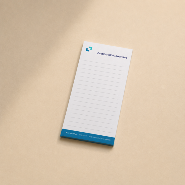 Custom printed notepads