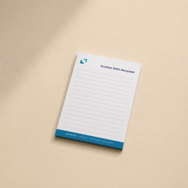 Custom printed notepads