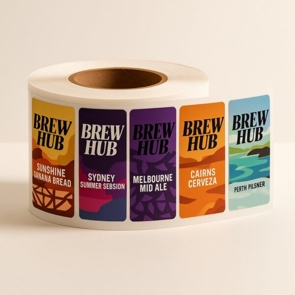 Waterproof Square Labels