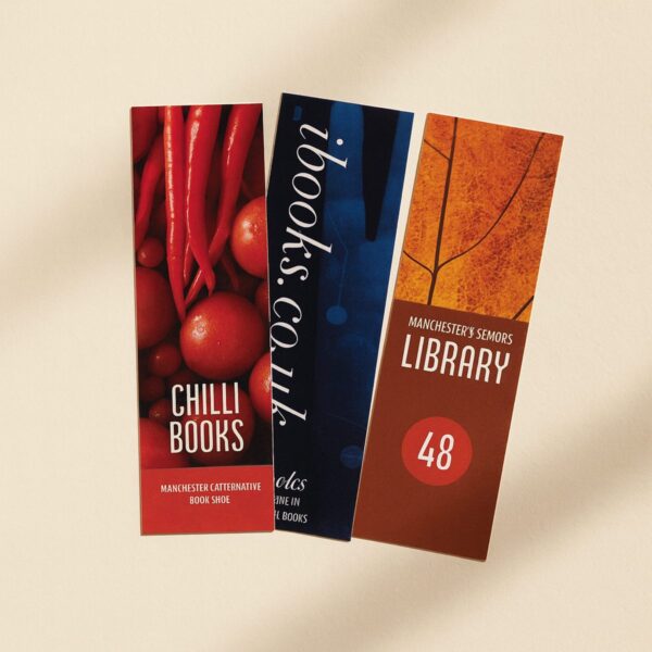 Custom printed bookmarks