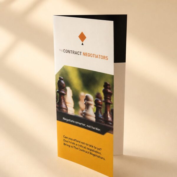 Tri fold brochure - corporate