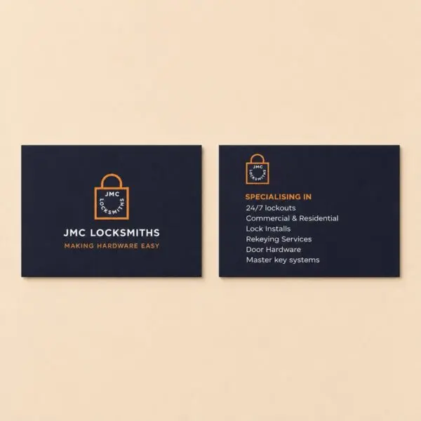 Economy Business Cards - Front and Back