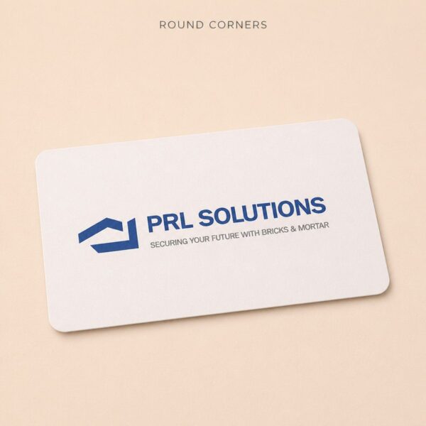 Velvet Business Cards - Round Corners