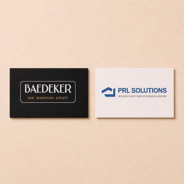 Velvet Business Cards - Two Designs
