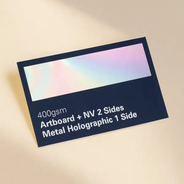 Holographic Foil Business Cards - Image 3
